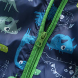 Autumn Cute Animal Windbreaker Kids Jacket Boys Dinosaur Baby Outerwear Coats Boys Kids Hooded Children Clothing