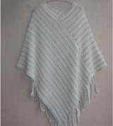Autumn Clothes Shawl Scarf Sweater Women Women Cardigan Ladies Cape Coat Fringe Poncho Oblique Stripe Coat Bohemian New