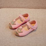 Autumn Children Princess Flat Shoes Children Dress Girls Princess Single Shoes Kids Leather Shoes Tenis Infantil