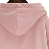 Autumn Cashmere Hoodies Women Plus Size 5XL Casual Loose Hoody Hoodie Tops Long Sleeved Hooded Sweatshirt Thickening Oversized