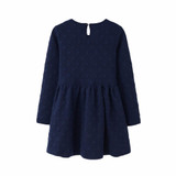 AuroraBaby Big Girls Dresses Thicken Warm Cotton Autumn Winter Children's Clothes Kids Dresses Elegant Style New Arrival