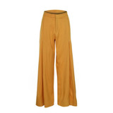 2018 Woman Fashion Wide Leg Pants Elegant Ruffle Trousers for Women High Waist Wide Leg Pants Female Casual Palazzo Bottoms