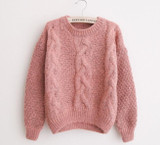 2018 Winter Warm Sweater Women Tops Autumn Slim O-Neck Women Sweaters and Pullovers Casual Elegant Pullover WD548