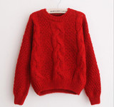 2018 Winter Warm Sweater Women Tops Autumn Slim O-Neck Women Sweaters and Pullovers Casual Elegant Pullover WD548
