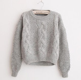 2018 Winter Warm Sweater Women Tops Autumn Slim O-Neck Women Sweaters and Pullovers Casual Elegant Pullover WD548