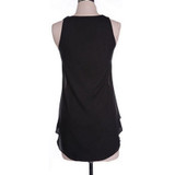 2018 Vest Lace Tank Chemise Shirts OL Women Blouse Casual Sleeveless Chiffon Blouse Shirt Summer Tops Female Shirts Camisas