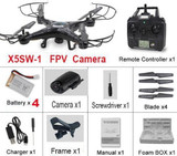 2018 Upgraded New Sale X5SW / X5SW-1 RC Drone Quadcopter Helicopter With FPV Wifi Camera Headless Mode Auto-return VS jjrc h37