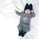 2018 Spring Autumn New Cute baby boy clothes Baby Rompers Long sleeve Jumpsuit baby girl clothing newborn clothes infant suit