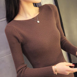 2018 Spring Autumn cashmere sweater women fashion sexy big Slash neck women sweaters and pullover warm Long sleeve Knitted Sweat