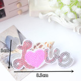 Free shipping 1pcs/lot cartoon patches fashion Embroidered iron on patch for clothing Applique DIY Accessory