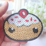 Free shipping 1pcs/lot cartoon patches fashion Embroidered iron on patch for clothing Applique DIY Accessory