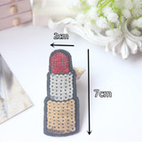 Free shipping 1pcs/lot cartoon patches fashion Embroidered iron on patch for clothing Applique DIY Accessory