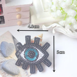 Free shipping 1pcs/lot cartoon patches fashion Embroidered iron on patch for clothing Applique DIY Accessory