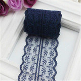 free shipping 10yard/lot 45mm width mix Cheap Lace Fabric Trim Ribbon DIY Garment Accessories embroidered lace ribbon Bilateral