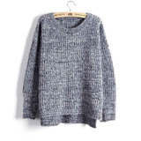 Ksenia 2017 Women Loose sweaters and Pullovers Autumn Winter Fashion Casual O-Neck Knitted Sweater pullover female jumper