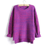 Ksenia 2017 Women Loose sweaters and Pullovers Autumn Winter Fashion Casual O-Neck Knitted Sweater pullover female jumper