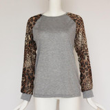 Rogi Hoodies Wommen 2018 Women Sweatshirts Leopard Long Sleeve Pullovers Harajuku Hoody Tops Tracksuits Sudaderas Mujer S-5XL