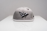 Rocnation Wool Crown Snapback - Grey