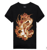 Rocksir Fashion 18 Design T-shirts For Men Novelty Summer T-shirt Mens Hiphop Casual Comfortable Men's T-shirts 2016 XXXL