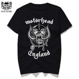 Rocksir Band Motorhead England NEW 5 Designs Tees t shirt men Cotton T-shirt Casual Men Tees Men men's T shirts #SFY86