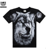 Rocksir 3d skull t shirts Men 2017 HOT SALE Fashion Brand Mens Casual 3D Printed T shirt Cotton Men Clothes tshirt plus size