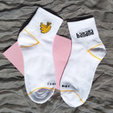 Rocket Dinosaur Banana Patterned Socks Hipster Letter Harajuku Short Cute Cotton Socks Art Female Casual Funny Ankle Socks Sox Rocket Dinosaur Banana Patterned Socks Hipster Letter Harajuku Short Cute Cotton Socks Art Female Casual Funny Ankle Socks Sox