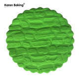 Rock Formation 3D Transparent Fondant Embossing Rolling Pin Embossed Texture Biscuit Cake Decorating Tools A407