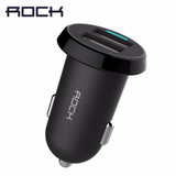ROCK Ditor Car Charger Dual USB output 2.4A fast charging Mobile Phone Travel Adapter Cigar Lighter DC 12-24V Car Phone Charger