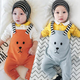 Lemonmiyu Toddler Cotton Bib Pants Animal Bear Baby Boy Girl Cartoon Bib Overalls Spring Autumn Casual Loose Infant Trousers Lemonmiyu Toddler Cotton Bib Pants Animal Bear Baby Boy Girl Cartoon Bib Overalls Spring Autumn Casual Loose Infant Trousers