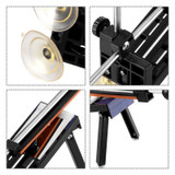 LemonBest Professional Fixed Angle Knife Sharpeners Detachable with 4 Sharpening Stone And Bag for Kitchen Accessories Tool