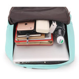 Lemon Kitten Simple Canvas Backpack Students Backpack For Women Girl Rucksack Mochila Escolar Women Backpack School Bag Bookbag