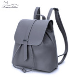 Lemon Kitten Women Backpack New Travel Bag Pu Backpack For Women School Student Teenage Girl Mochila Escolar Backpack Rucksack