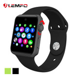 Lemfo LF07 bluetooth Smart Watch Sync Notifier support Sim Card sport smartwatch For apple iphone Android Phone