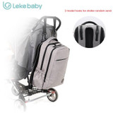 Lekebaby Baby Stroller Mummy Maternity Mom Daddy Nappy Changing Diaper Tote Bag Backpack Bags Organizer Mochila Maternidade
