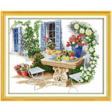 Leisure Time Patterns counted Cross Stitch 11CT 14CT Cross Stitch Set Wholesale Scenery Cross-stitch Kit Embroidery Needlework