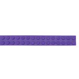 Legoingly 1M/4Pcs 2x32 Dots Small Nimuno Loops Plastic Tape Blocks Base Building Blocks DIY Baseplate Toys