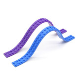 Legoingly 1M/4Pcs 2x32 Dots Small Nimuno Loops Plastic Tape Blocks Base Building Blocks DIY Baseplate Toys