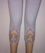 leggings 2017 new quality size S- 7xl women leggings thin hollow thin lace leggings solid pants plus size 7xl 6xl 5xl