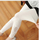 leggings 2017 new quality size S- 7xl women leggings thin hollow thin lace leggings solid pants plus size 7xl 6xl 5xl