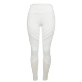 Legging Fitness White Striped Sportswear Women Sporting Leggings Workout Pants Clothing Elasticity Ropa Mujer