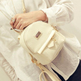 LEFTSIDE 2017 Women's PU Leather Small Backpack Children Bags Backpacks Mini Bag Women Back Pack Backpacks For Teenage Girls