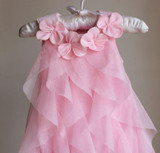 Girls Birthday Party Dresses Jumpsuits Baby Girl's Flowers Infant Romper Dress Cute Children's Dresses Baby Clothes