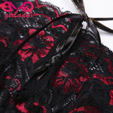 GIRLADY Women Knee-High Lace Stockings Back Seam Nylon Female Sexy Stockings Thigh Long Stay Up Stockings Flower Sex Clothes