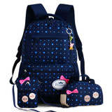 Girl School Bags For Teenagers backpack set women shoulder travel bags 3 Pcs/Set rucksack mochila knapsack