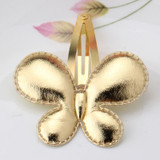 Girl Sequins Butterfly Barrettes Glitter BB Clip Hair Clips Kids Child Hairpin