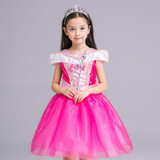 Girl Performance Dress Children Clothing Belle Princess Kids Aurora Sofia Sleeping Beauty Dress Girls Ball Gown Cosplay Costumes