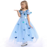 Girl Performance Dress Children Clothing Belle Princess Kids Aurora Sofia Sleeping Beauty Dress Girls Ball Gown Cosplay Costumes