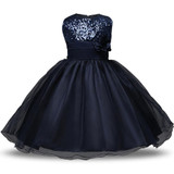 Girl Party Dress Summer 4-12 Princess Birthday Wedding Dress for Girls Dresses Kids Clothes Tutu Flower Dress Children Clothes