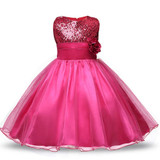 Girl Party Dress Summer 4-12 Princess Birthday Wedding Dress for Girls Dresses Kids Clothes Tutu Flower Dress Children Clothes