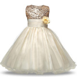 Girl Party Dress Summer 4-12 Princess Birthday Wedding Dress for Girls Dresses Kids Clothes Tutu Flower Dress Children Clothes